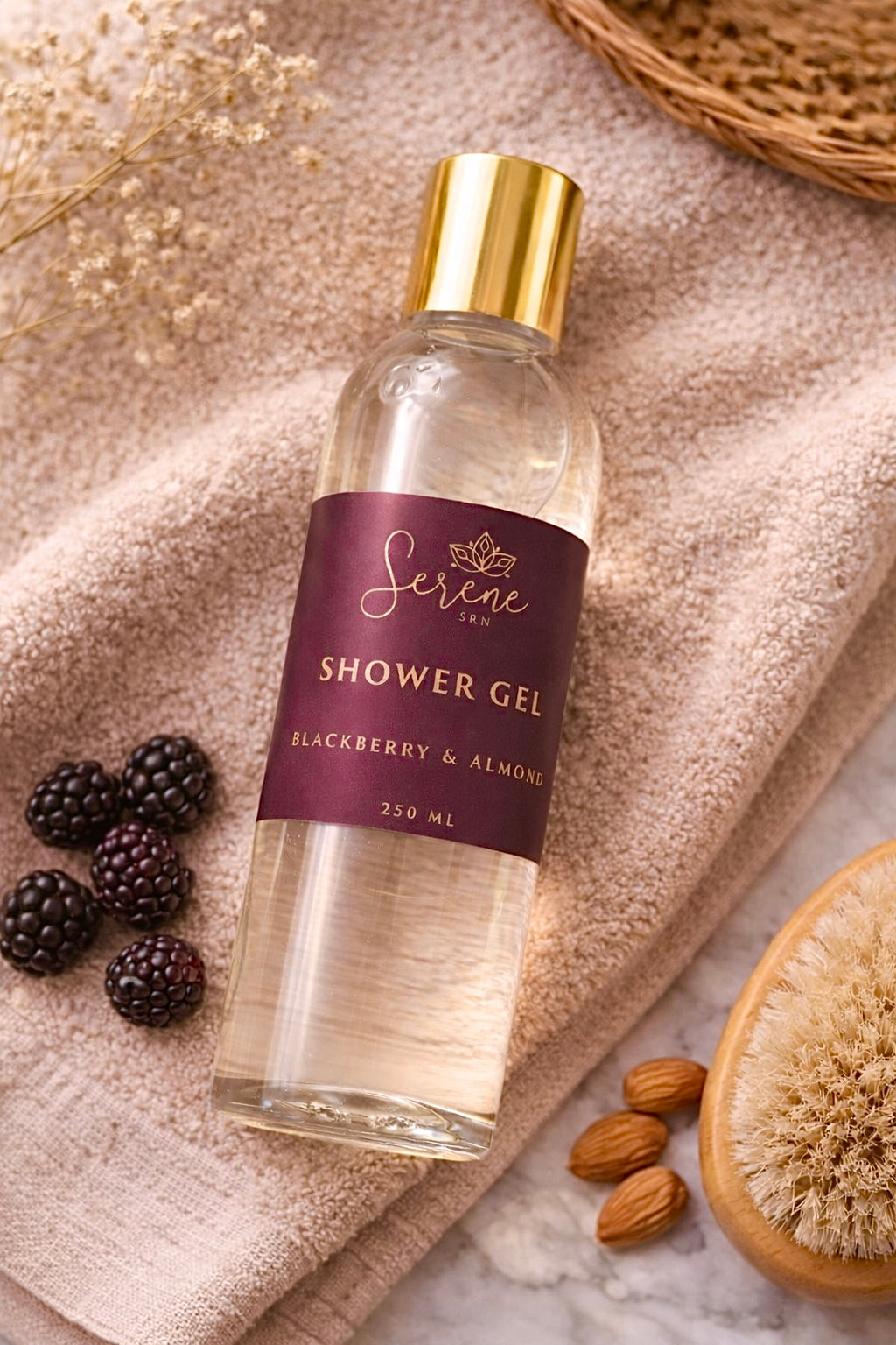 Blackberry & Almond Shower Gel