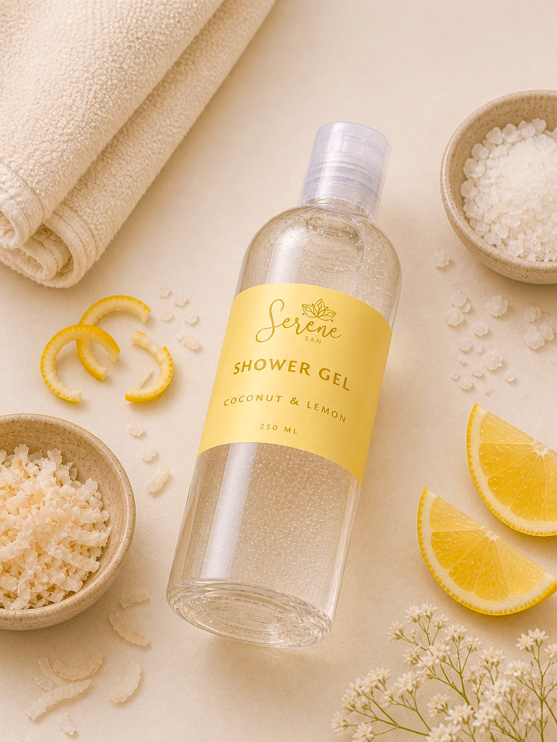Coconut & Lemon Shower Gel