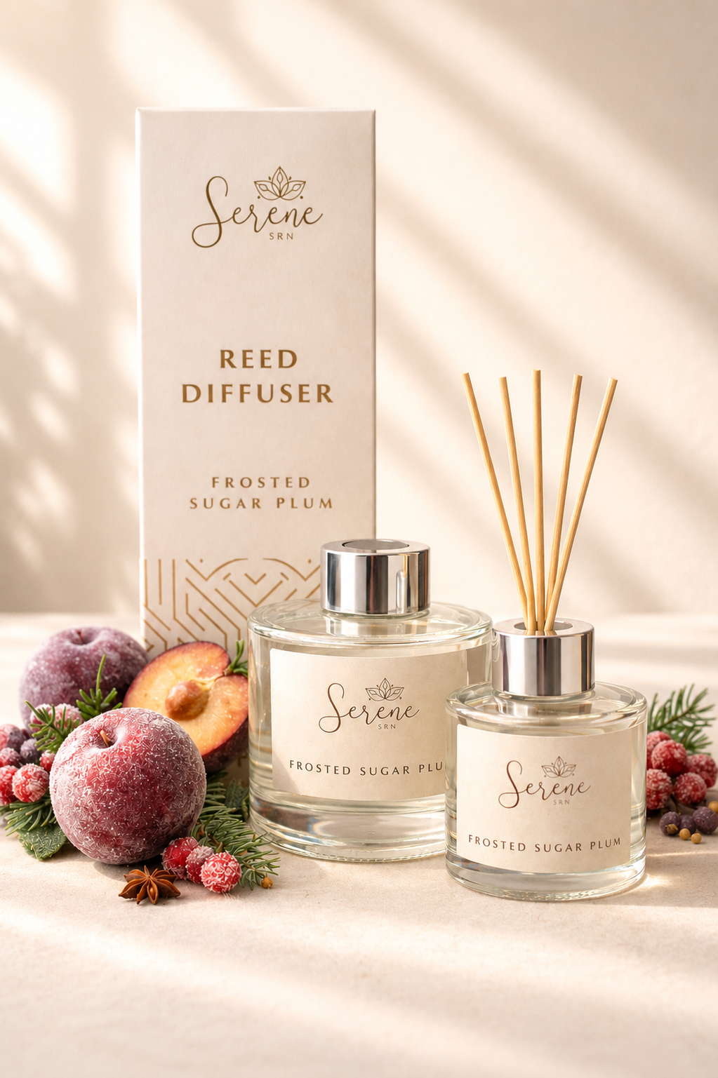 Frosted Sugar Plum Reed Diffuser
