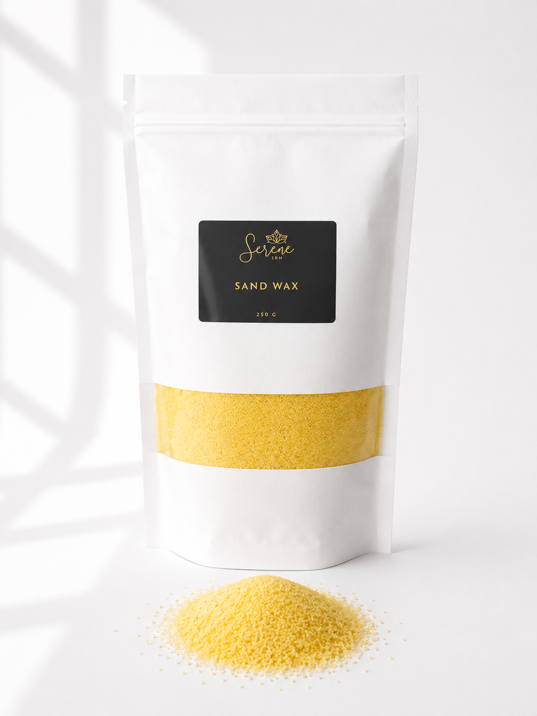 Yellow Pearled Candle Sand