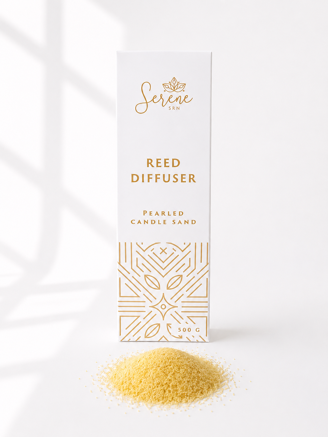 Yellow Pearled Candle Sand