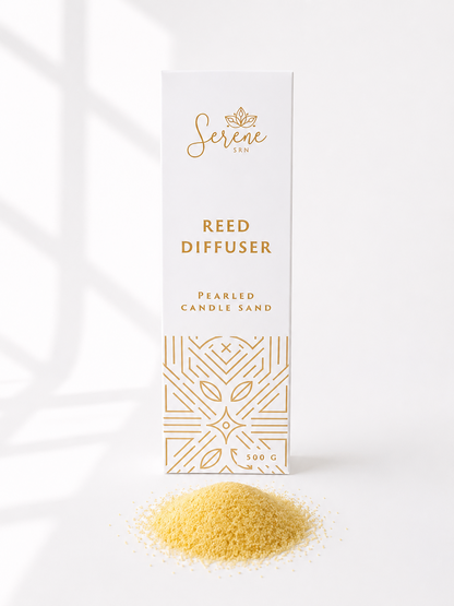 Yellow Pearled Candle Sand